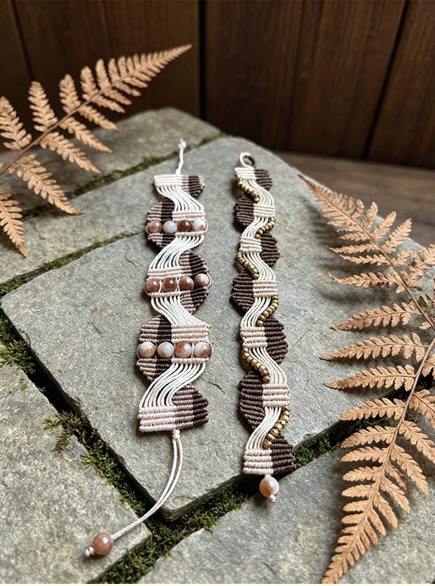 手作编绳作品